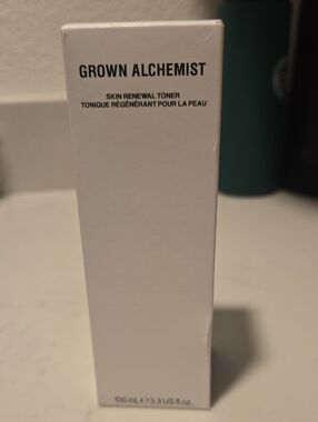 Grown Alchemist Skin Renewal Toner — White and Black Minimalist Box